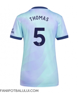 Arsenal Thomas Partey #5 Tricou Fotbal Replică 2024-25 Femei Treilea